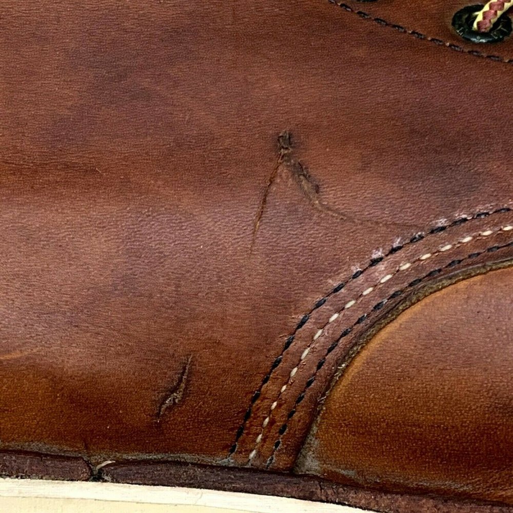 Red Wing Men's 875 Classic Moc Toe Work Boot Oro-Legacy Brown Leather Size 15 D - Picture 11 of 12